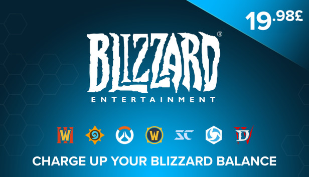 Blizzard / Battle.net Gift Card 19.98£
