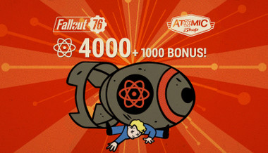 Fallout 76: 4000 (+1000 Bonus) Atoms